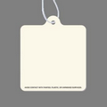 Paper Air Freshener Tag W/ Tab- 1 3/4" Square